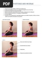 Pranayama Postures and Mudras PDF