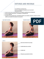 Pranayama Postures and Mudras PDF