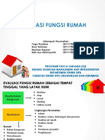 Evaluasi Fungsi Rumah