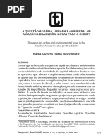 A Questão Agrária Na Amazonia