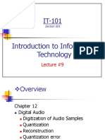 Introduction To Information Technology: Lecture #9