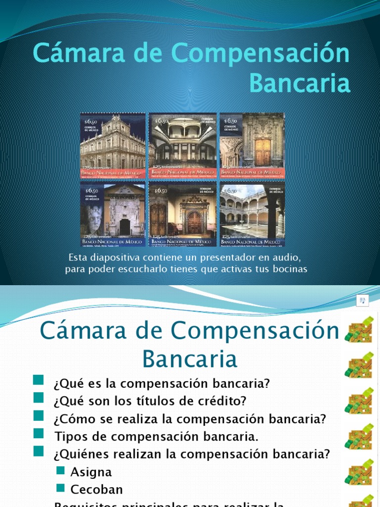 Cámara de Compensación Bancaria PDF