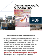 SEPARACAO DE SOLIDOS E LIQUIDOS SEDIMENTACAO (1).ppt