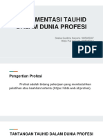 IMPLEMENTASI TAUHID DALAM DUNIA PROFESI.pptx