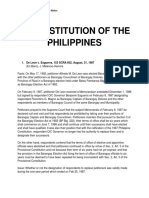 A. Constitution of The Philippines: Political Law Review Goodboi Notes