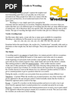 Wrestling Score Sheet | PDF | Indoor Sports