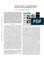 Can We Unify Monocular Detectors For Autonomous Driving by Using The Pixel-Wise Semantic Segmentation of CNNS?