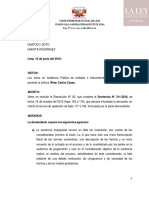 Cuarta Sala Laboral de Lima Sentencia Renuncia