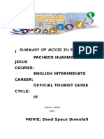 Summary of Movie in English
