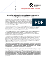 Dieta Plástica Press Release