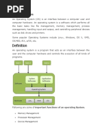 Unit1 - Introduction To OS