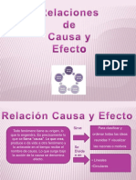 Relacion Causa Efecto