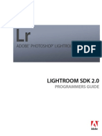 Adobe Photoshop Lightroom SDK 2.2 Guide