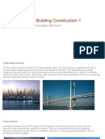 Advance Building Construction 1: Long Span Structures