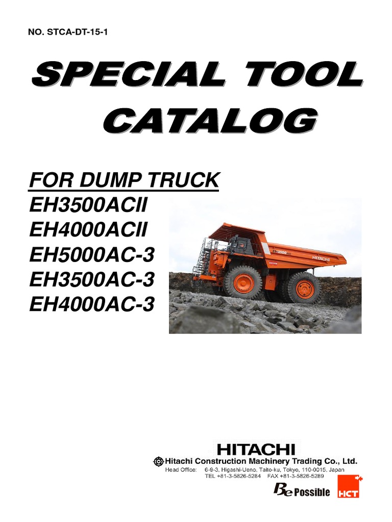 2015 - Jan Special Tool For Dump Truck | PDF