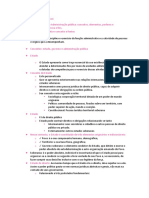 Aula 01 - Direito Administrativo - Estado, Governo e Administração Pública