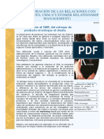 Admon de Relación Con Los Clientes PDF