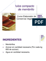 Dulce Membrillo