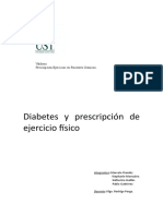 Diabetes y Prescripcion de Ejercicio