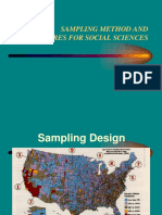 Sampling Method and Procedures For Social Sciences