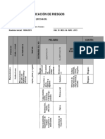 Matriz Riesgos Trabajo