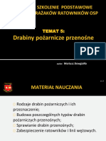 T5 Drabiny Pozarnicze Przenosne