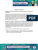 Evidencia 4 Los Derechos Humanos en El Marco Personal y en El Ejercicio de Mi Profesion