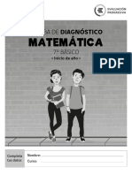 Prueba de diagnóstico matemática 7° año.pdf