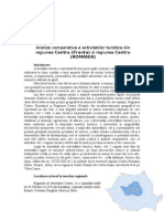 AnalizacomparativaaactivitatilorturisticedinregiuneaCentru-FrantasiregiuneaCentru-Romania