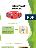 Las Caracteristicas Del Debate