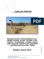 Estudio Trafico Sausal PI606