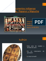 Instrumentos Indigenas[Aymaras, Rapanui y Mapuche