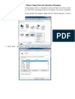 Add IP Port When Using Network Interface Machine