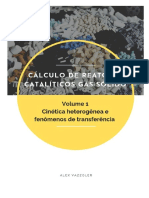 Cálculo de Reatores Catalíticos Gás-Sólido - Volume 1 - Cinética e Fenômenos de Transferência