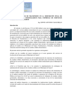 Análisis de Costos de Transporte en La Disposición Final de Residuos Sólidos Domiciliarios para Empresas de Servicios Públicos Domiciliarios