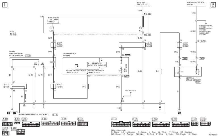 Rear Differential Lock System | PDF | Motor Vehicle | Vehicle Technology