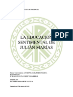 LuciaLopez 16 17 Educacion Sentimental Julian Marias