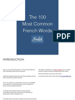 The 100 Most Common French Words Book PDF