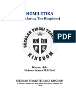 Diktat Homiletika (Declaring the Kingdom) 2019