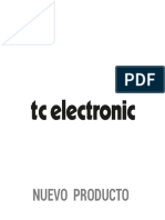 Catalogo Productos Nuevos Behringer, Klark Teknik, TC Electronic