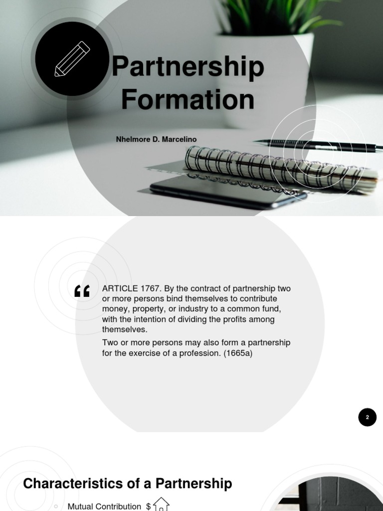 Partnership Basics & Journal Entries | PDF | Partnership | Limited ...