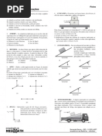 Leis de Newton - Lista de Exercícios
