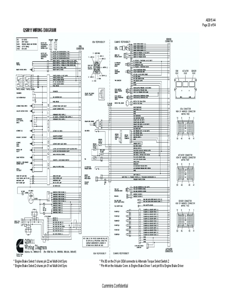Wiring Diagram QSM11 PDF