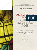 Quem Jesus Foi - Quem Jesus Nã o Foi - Bart D. Ehman PDF