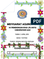 Buku Program SKPK Kota Samarahan 2019