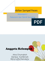 Kelompok 2-Pengambilan Sampel Feses