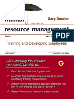 Chapter 8 Training and Development - Dessler