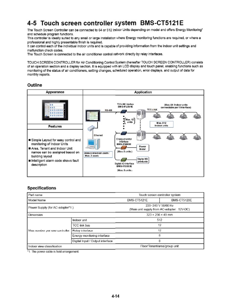 (Katalog) Energy Monitoring BMS Ct5121e | PDF