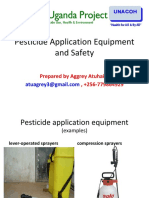 Pesticide Application Equipment and Safety: Prepared by Aggrey Atuhaire, +256-779864929