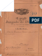 Exp Criminal de Emiliano Zapata